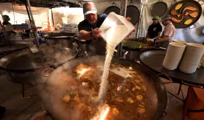 Bottlerock: Gerard Nebesky readies 80 paellas daily as Napa Expo hums before opening