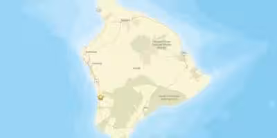 Tsunami Warning Not Issued After Magnitude 6.0 Quake Near Honaunau, Hawaii