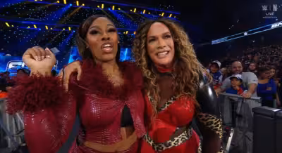 Lash Legend invites Megan Thee Stallion to join her and Nia Jax at the ring