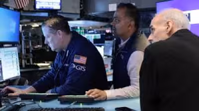 Dow Jones edges higher as oil eases and Micron rally lifts tech stocks