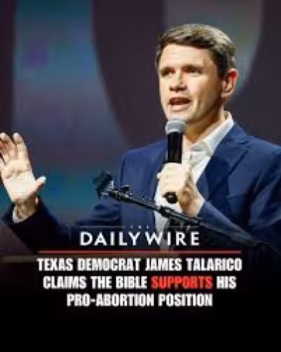 James Talarico uses faith to defend abortion in Texas Senate bid