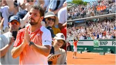 Jesper De Jong stuns Stan Wawrinka at Roland Garros, ending Wawrinka's final campaign