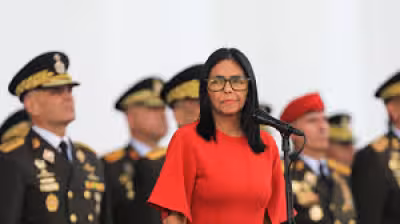 Delcy Rodriguez urges the world not to fear a sanction-free Venezuela in Anzoátegui